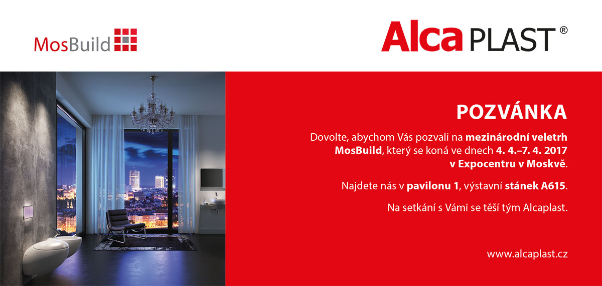 Pozvánka MosBuild 2017